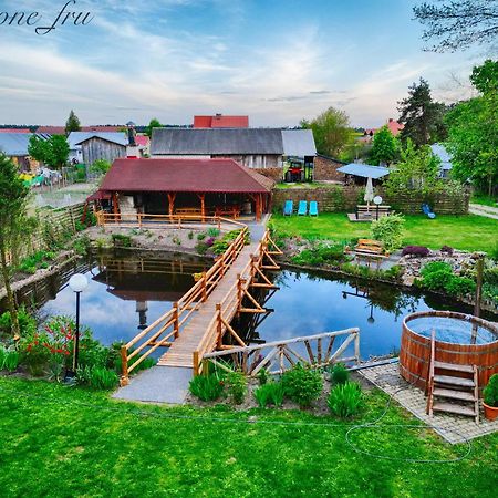 Gospodarstwo Agroturystyczne Pod Lasem Maria Plazio Narol ภายนอก รูปภาพ